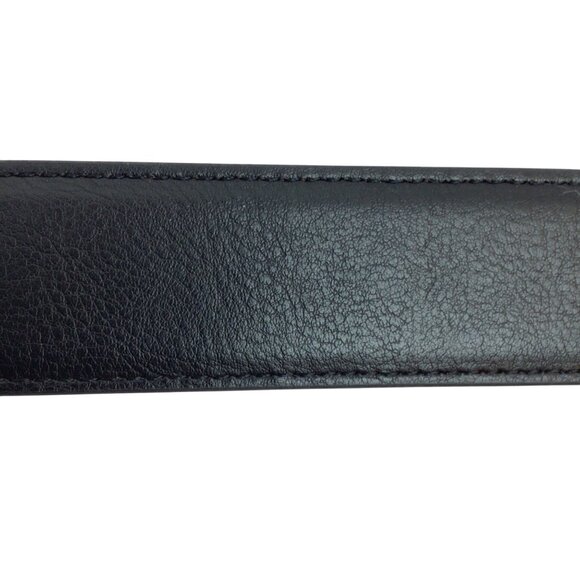 Tallia Reversible Leather Belt Brown/Black Mens 30 Silver Buckle New With Tags N - Picture 7 of 10